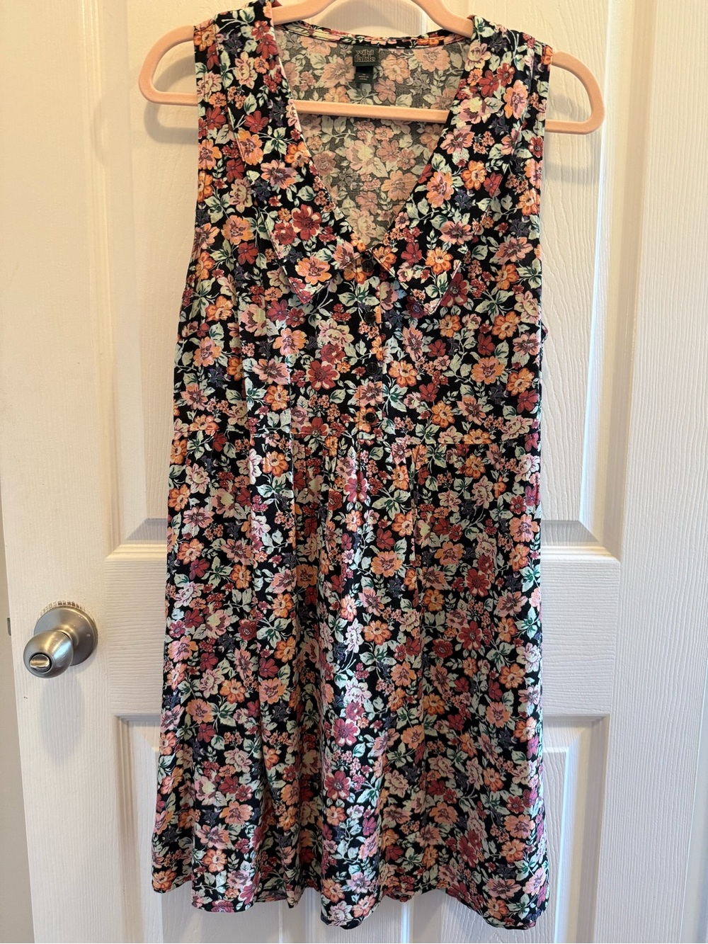 Wild Fable Floral Peter Pan Collar Dress size M